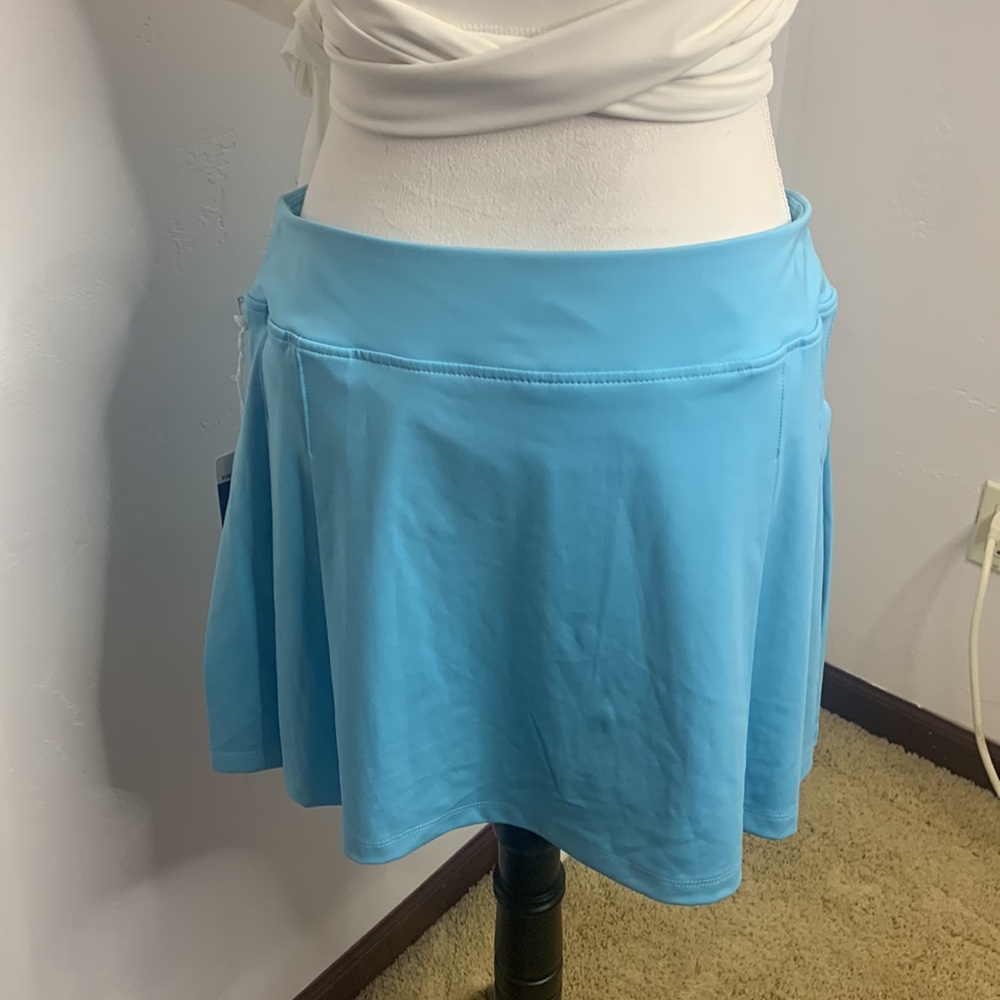 Tommy Bahama Turquoise Golf Skirt NWT Large - Picture 4 of 7